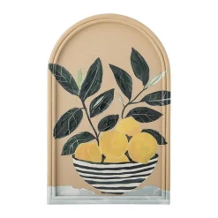 Billede - Limone Illustration med ramme