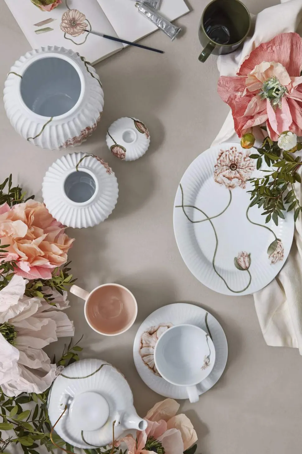 Hammershøi Poppy Vase
