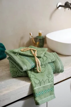 Jasmin Jacquard Håndklæde