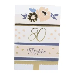 Kort - Tillykke 80 år