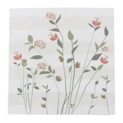 Kort med motiv af blomster