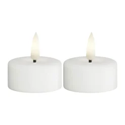 LED Mini Fyrfadslys - 2 stk.
