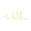 Neon LED Lampe - Shhh