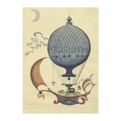 Plakat - Ballonrejse