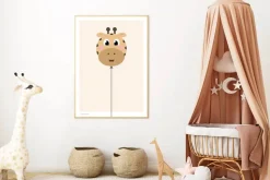 Plakat - Balloon Giraf