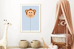 Plakat - Balloon Monkey