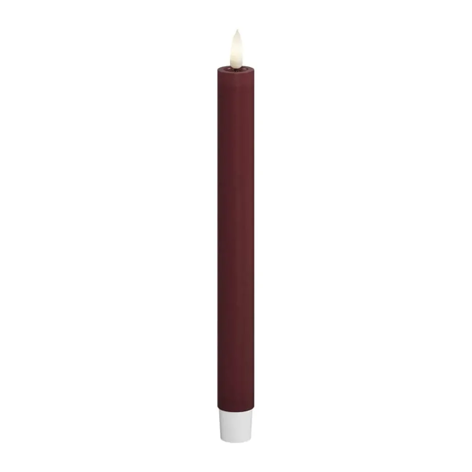 Real Flame LED Kronelys - 2 stk.
