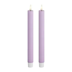 Real Flame LED Kronelys - 2 stk.