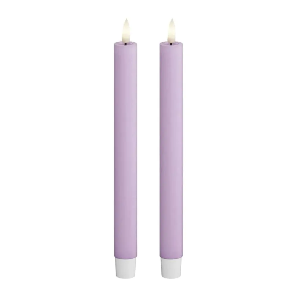 Real Flame LED Kronelys - 2 stk.