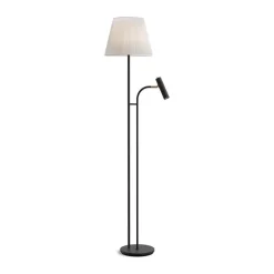 Slender Gulvlampe u. skærm