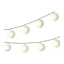 Solcellelyskæde m. Rislamper
