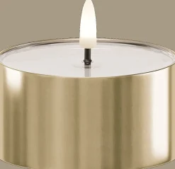 Udendørs LED Fyrfadslys - 2 stk.