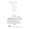 Vegas Gulvlampe